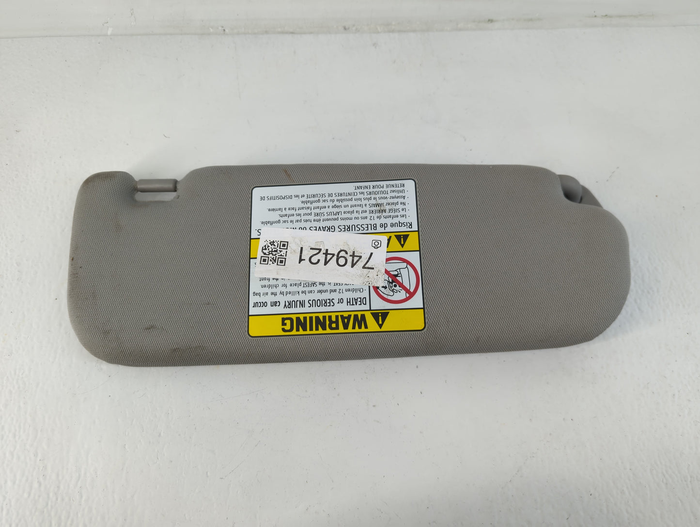 2011-2016 Kia Optima Sun Visor Shade Replacement Driver Left Mirror Fits Fits 2011 2012 2013 2014 2015 2016 OEM Used Auto Pa