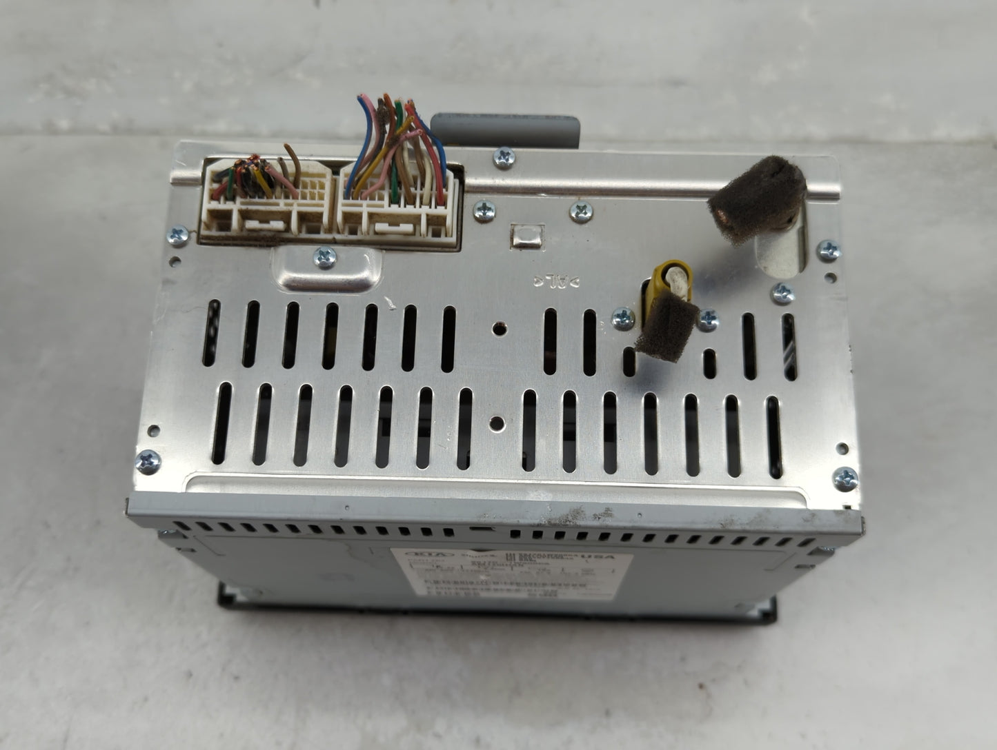 2013 Kia Rio Radio AM FM Cd Player Receiver Replacement P/N:96170-1W900CA AM170IHAN Fits OEM Used Auto Parts - Oemusedautopa