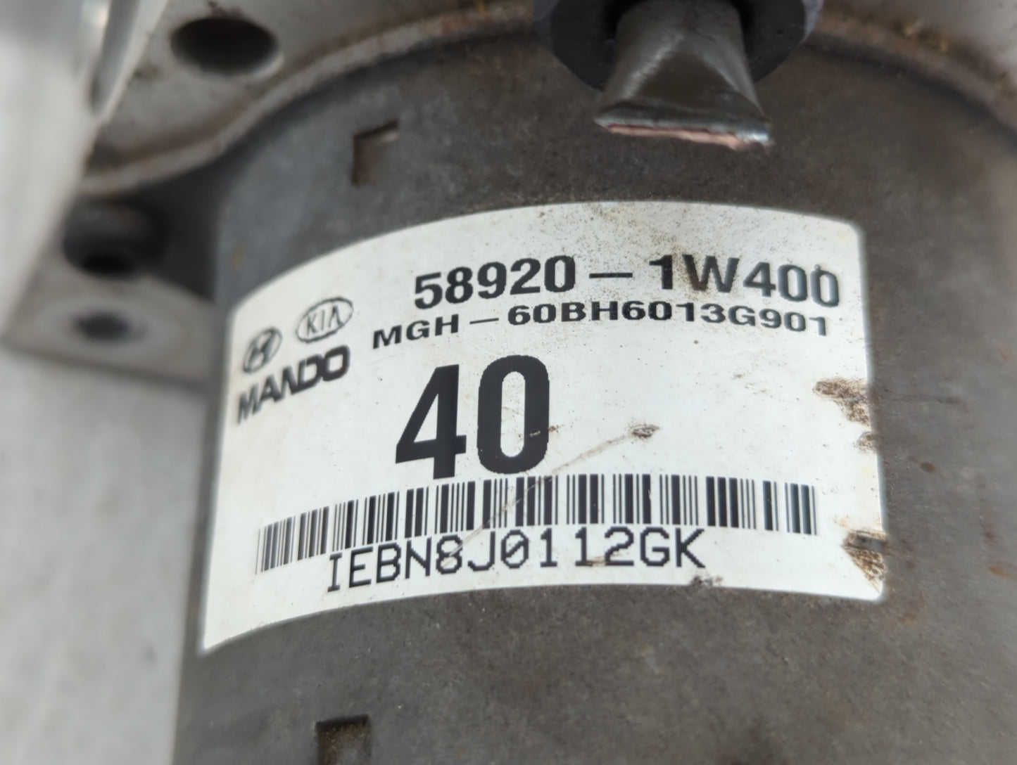 2012-2015 Kia Rio ABS Pump Control Module Replacement P/N:58920-1W400 Fits Fits 2012 2013 2014 2015 OEM Used Auto Parts - Oe