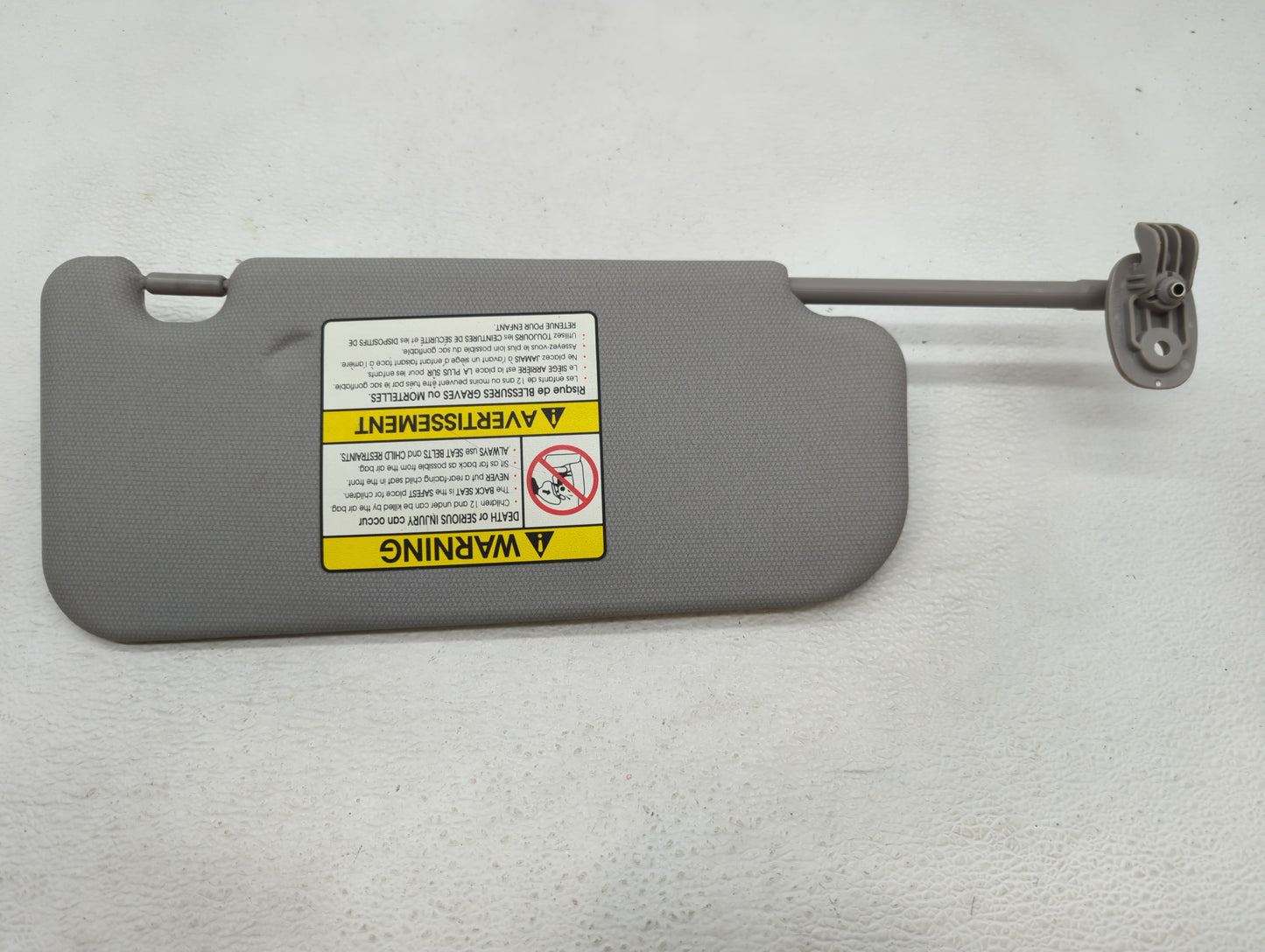 2012-2017 Kia Rio Sun Visor Shade Replacement Passenger Right Mirror Fits Fits 2012 2013 2014 2015 2016 2017 OEM Used Auto P