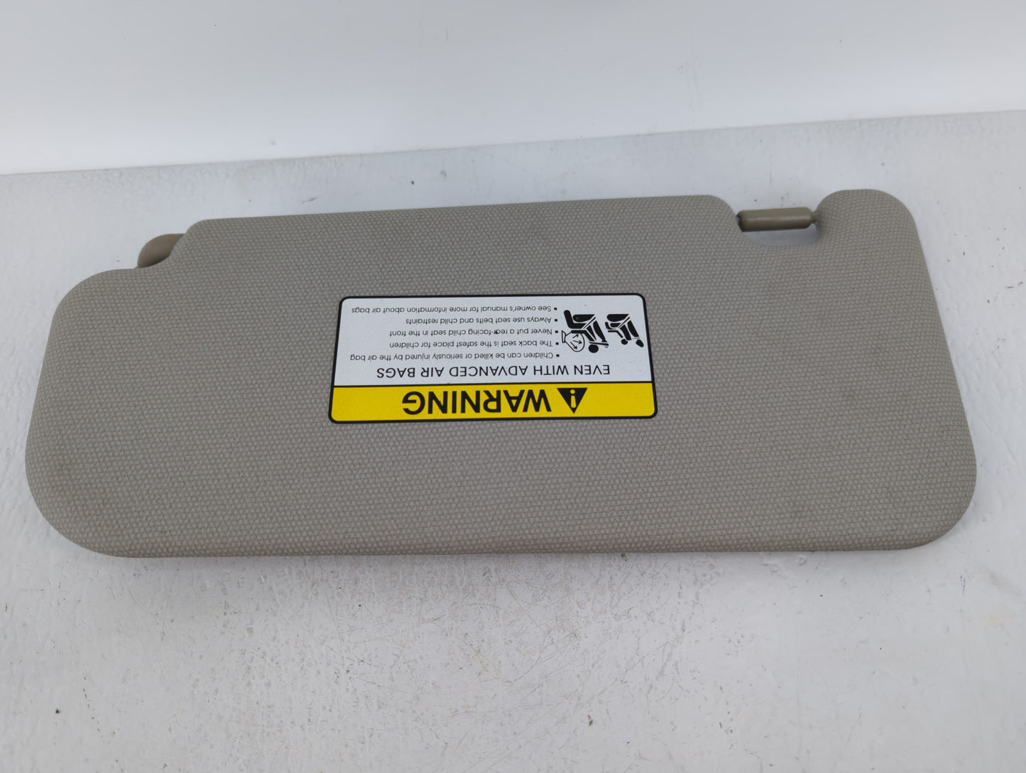 2012-2017 Kia Rio Sun Visor Shade Replacement Passenger Right Mirror Fits Fits 2012 2013 2014 2015 2016 2017 OEM Used Auto P