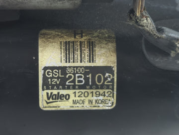 2013-2014 Kia Rio Car Starter Motor Solenoid OEM P/N:1201942 36100-2B102 Fits Fits 2012 2013 2014 2015 2016 2017 OEM Used Auto Parts