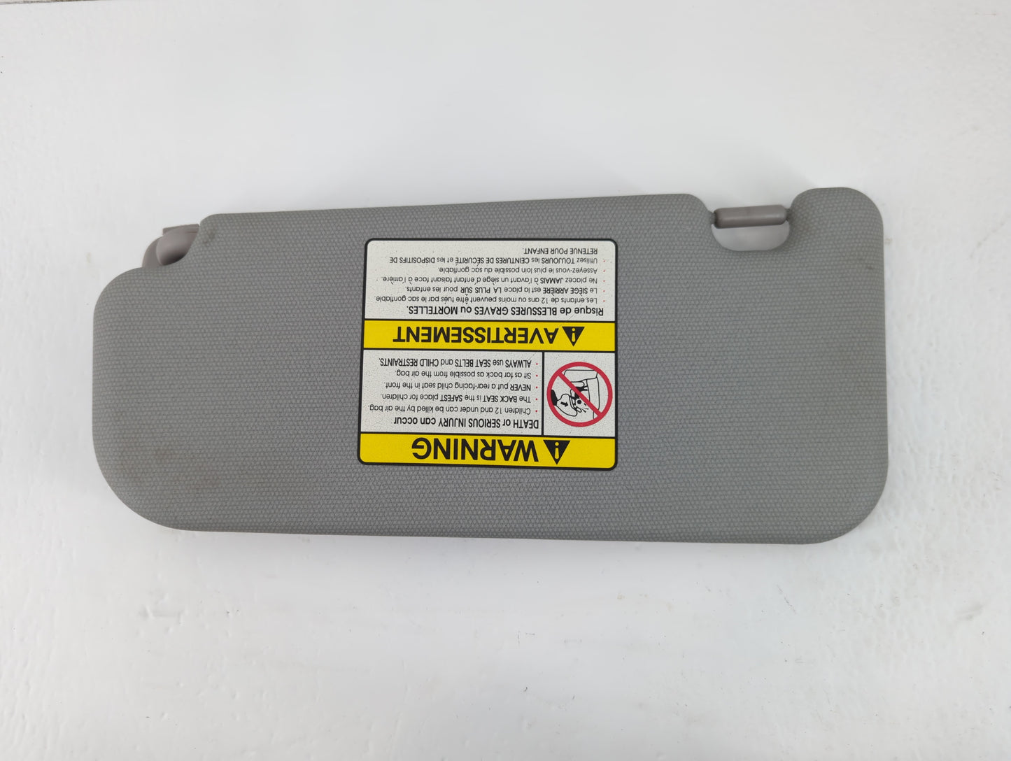 2012-2017 Kia Rio Sun Visor Shade Replacement Passenger Right Mirror Fits Fits 2012 2013 2014 2015 2016 2017 OEM Used Auto P