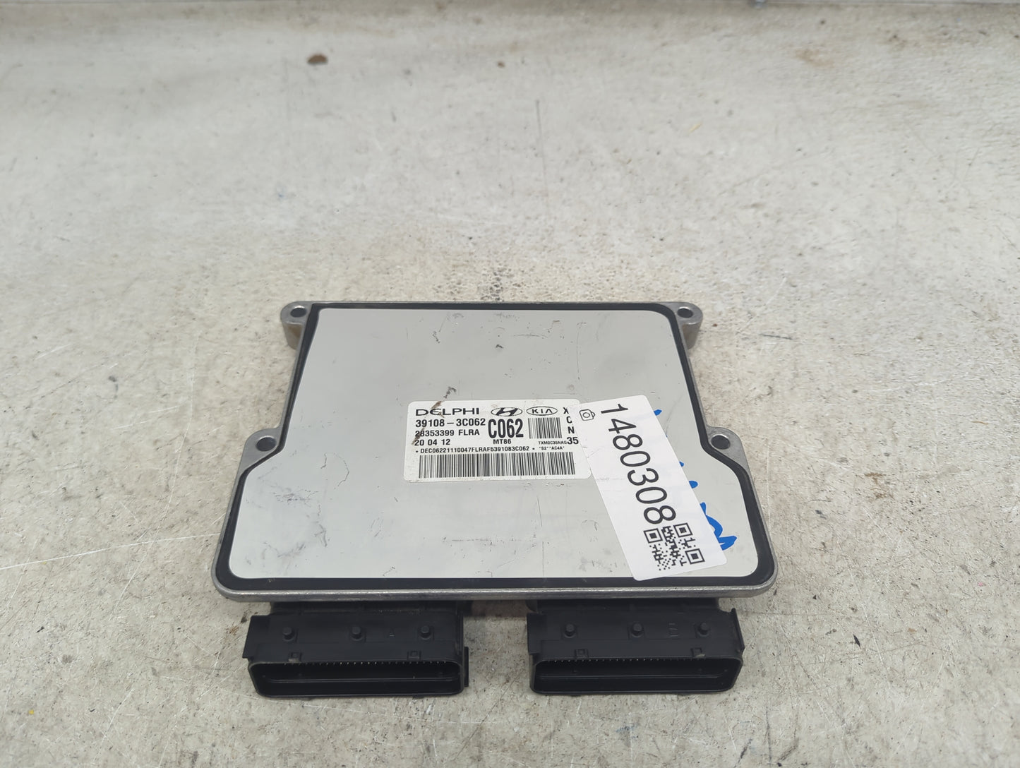 2011-2013 Kia Sorento PCM Engine Control Computer ECU ECM PCU OEM P/N:39108-3C062 28353399 Fits Fits 2011 2012 2013 OEM Used