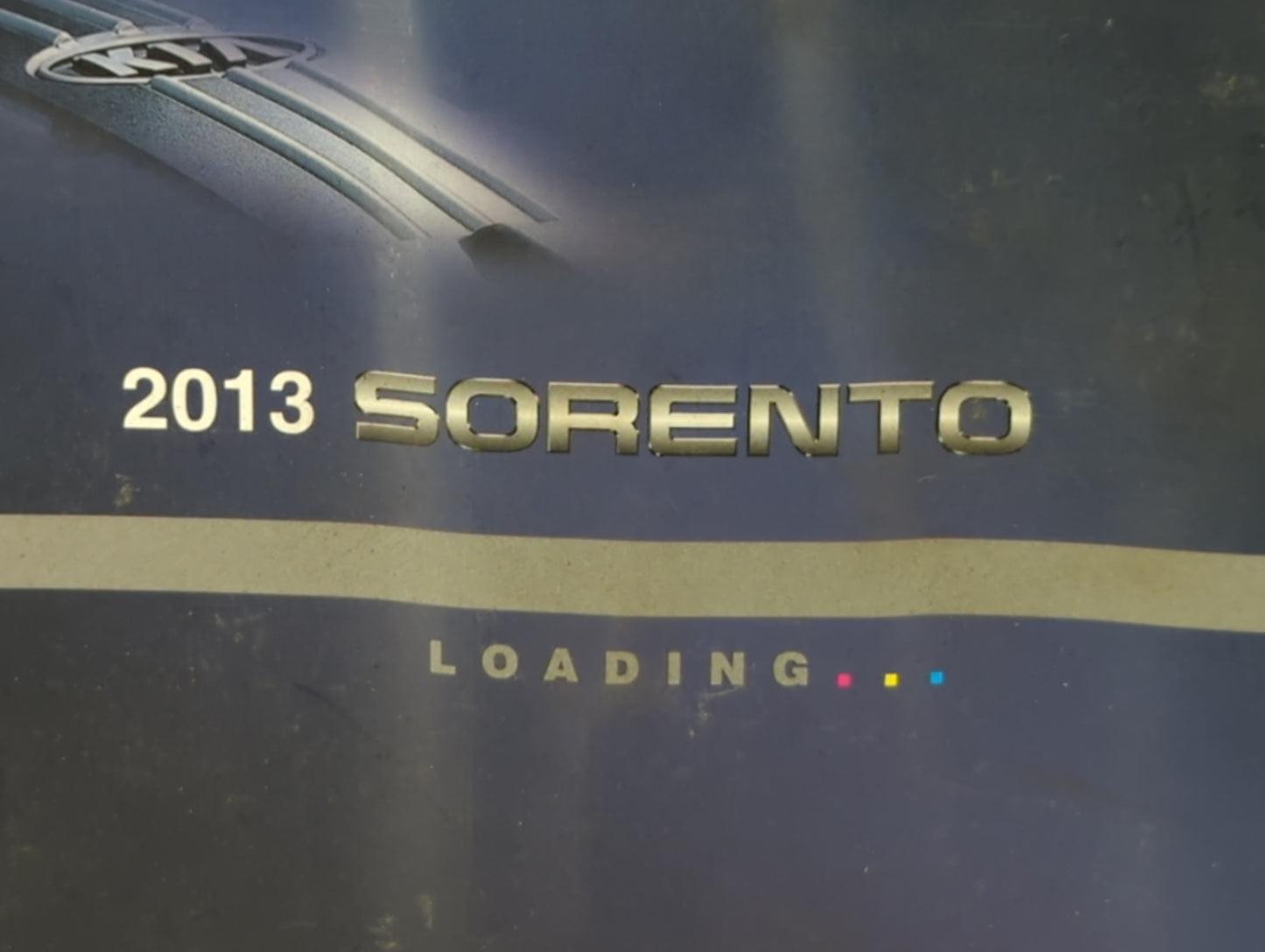 2013 Kia Sorento Owners Manual Book Guide P/N:A2P0-EU22A OEM Used Auto Parts - Oemusedautoparts1.com