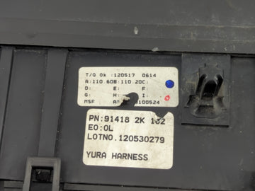 2012-2013 Kia Soul Fusebox Fuse Box Panel Relay Module P/N:914182K162 Fits Fits 2012 2013 OEM Used Auto Parts