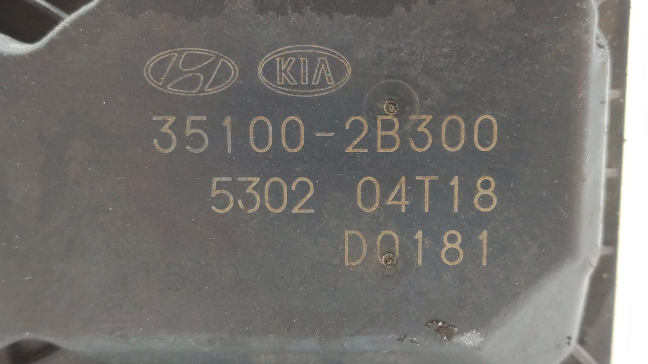 2012-2019 Kia Soul Throttle Body P/N:5302-1S02 35100-2B300 Fits Fits 2012 2013 2014 2015 2016 2017 2018 2019 OEM Used Auto P