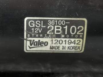 2013 Kia Soul Car Starter Motor Solenoid OEM P/N:1201942 36100-2B102 Fits Fits 2012 2014 2015 2016 2017 OEM Used Auto Parts