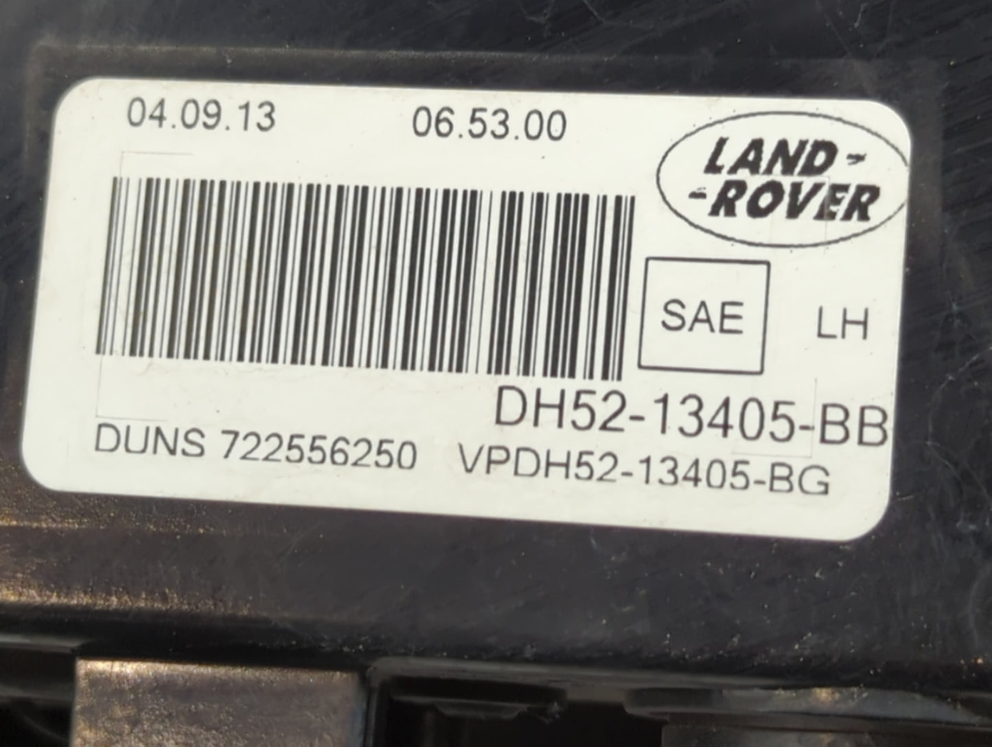 2013-2015 Land Rover Lr2 Tail Light Assembly Driver Left OEM P/N:VPDH52-13405-BG DH52-13405-BB Fits Fits 2013 2014 2015 OEM