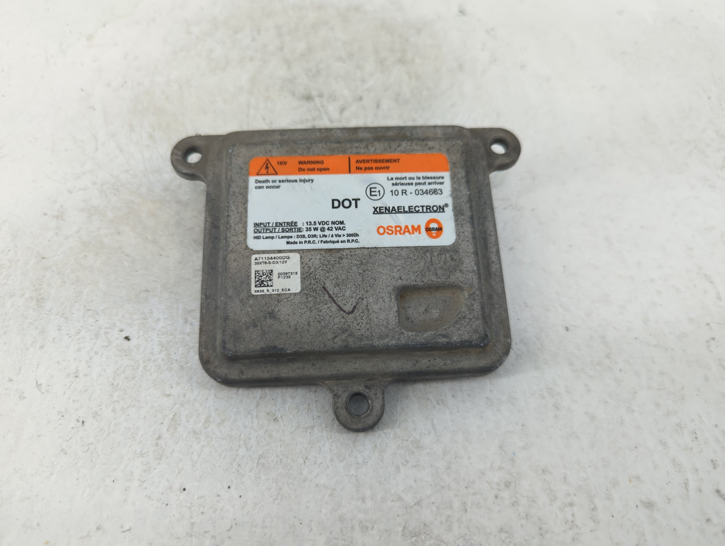2012-2013 Land Rover Range Rover Evoque Headlight Ballast Head Light - Oemusedautoparts1.com