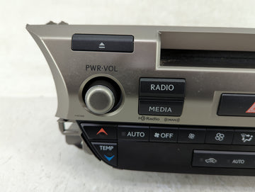 2013 Lexus Es350 Radio AM FM Cd Player Receiver Replacement P/N:86140-33060 Fits OEM Used Auto Parts