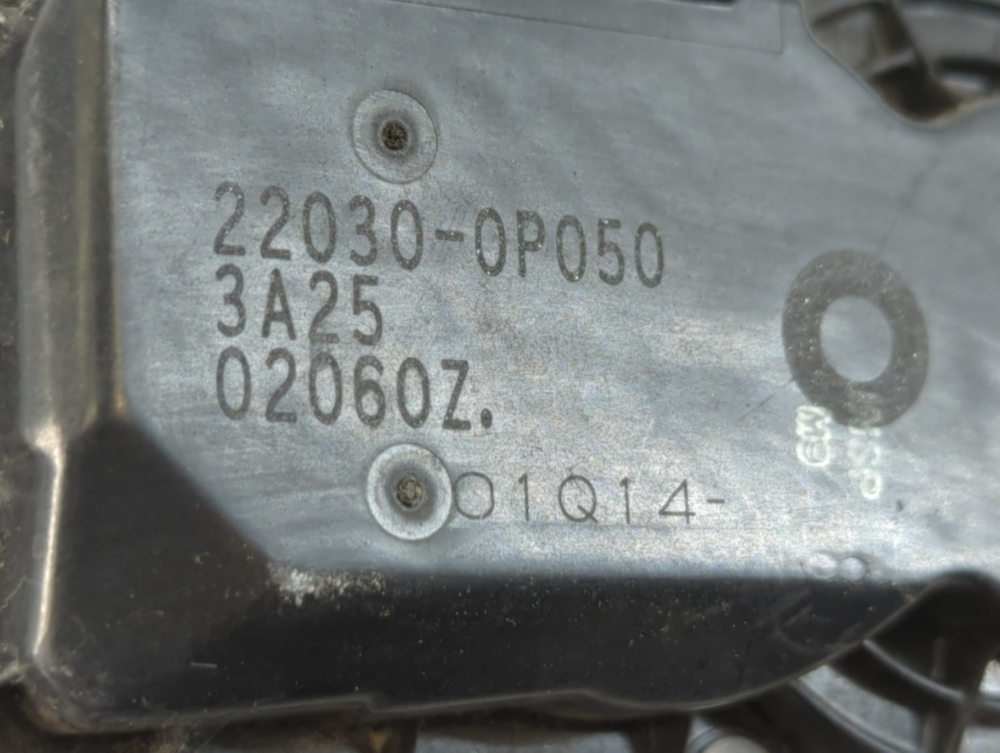 2007-2015 Lexus Rx350 Throttle Body P/N:22030-0P050 Fits OEM Used Auto Parts - Oemusedautoparts1.com