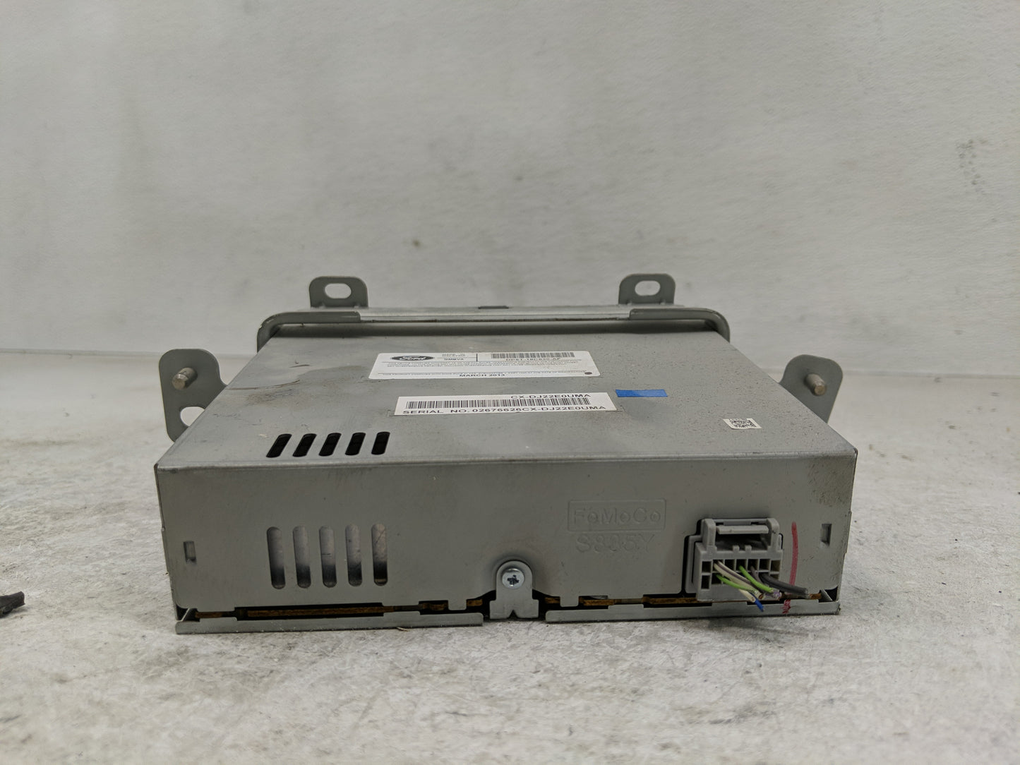 2013-2014 Lincoln Mkz Radio AM FM Cd Player Receiver Replacement P/N:DP5T-18C830-AF Fits Fits 2013 2014 OEM Used Auto Parts
