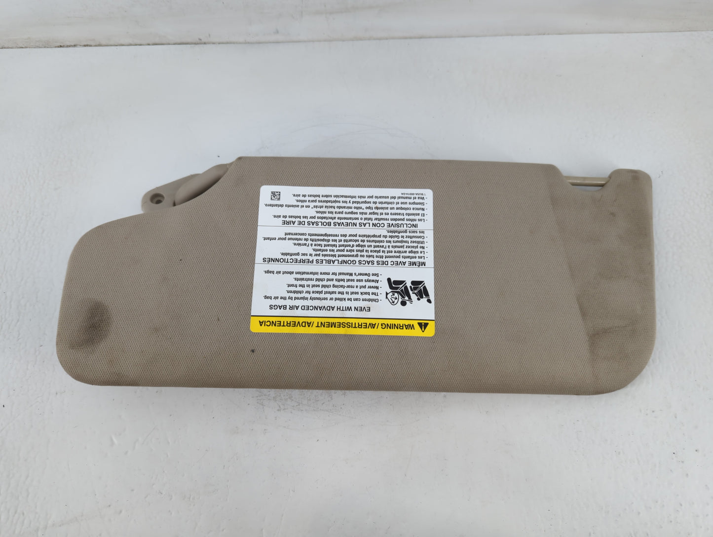 2013 Lincoln Mkz Sun Visor Shade Replacement Passenger Right Mirror Fits Fits 2011 2012 2014 2015 OEM Used Auto Parts - Oemu