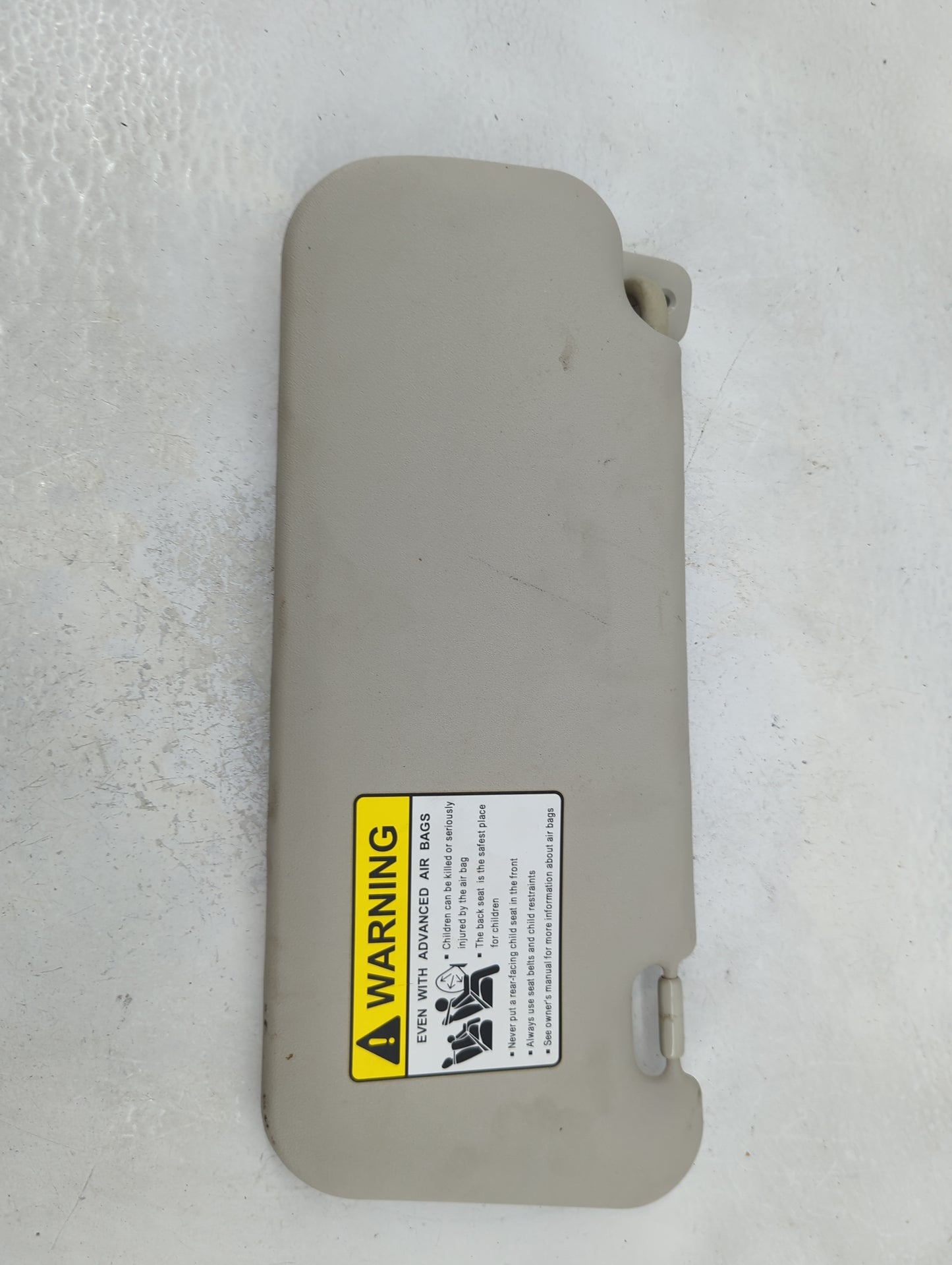 2010-2013 Mazda 3 Sun Visor Shade Replacement Passenger Right Mirror Fits Fits 2010 2011 2012 2013 OEM Used Auto Parts - Oem