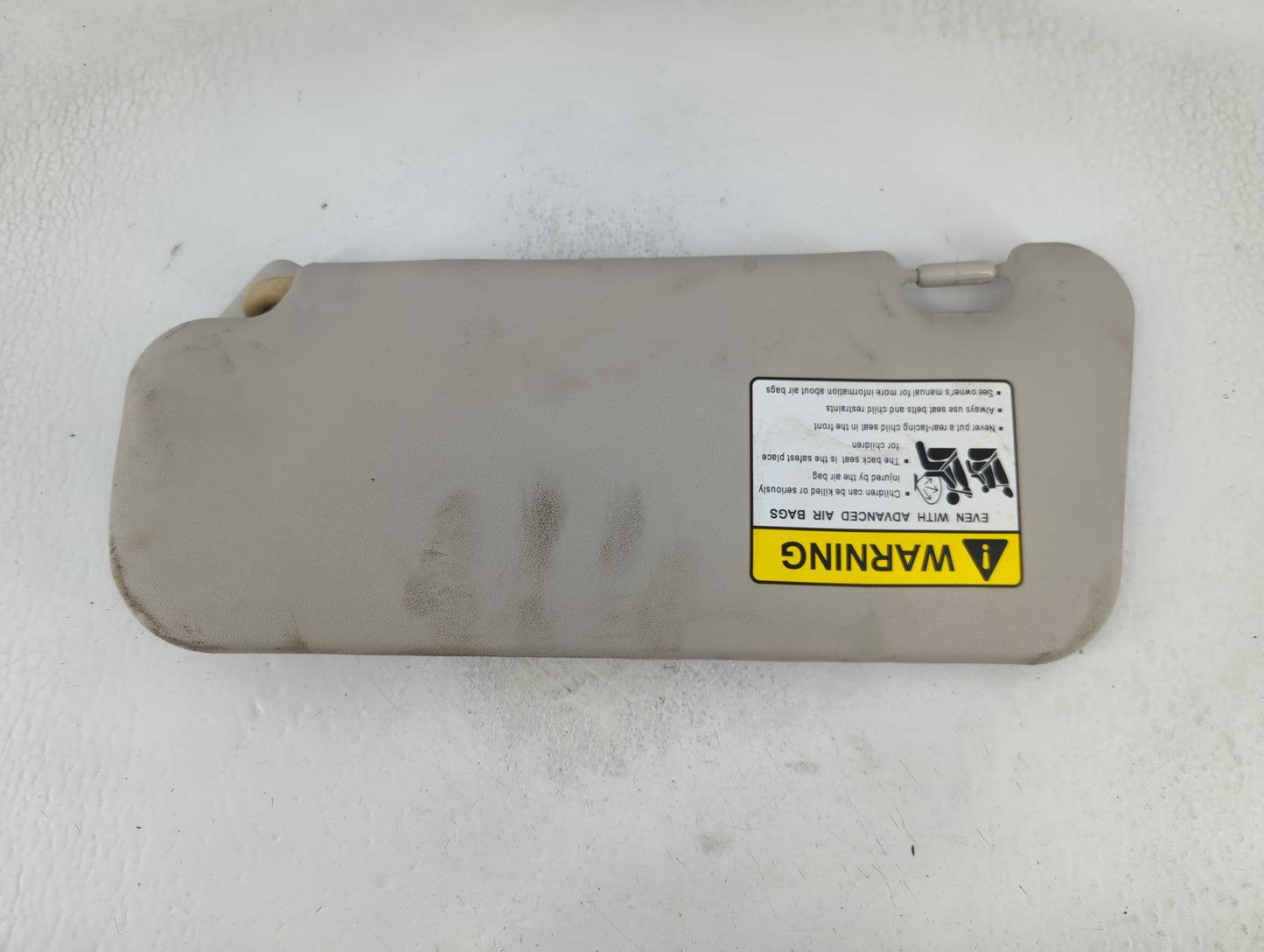 2010-2013 Mazda 3 Sun Visor Shade Replacement Passenger Right Mirror Fits Fits 2010 2011 2012 2013 OEM Used Auto Parts - Oem