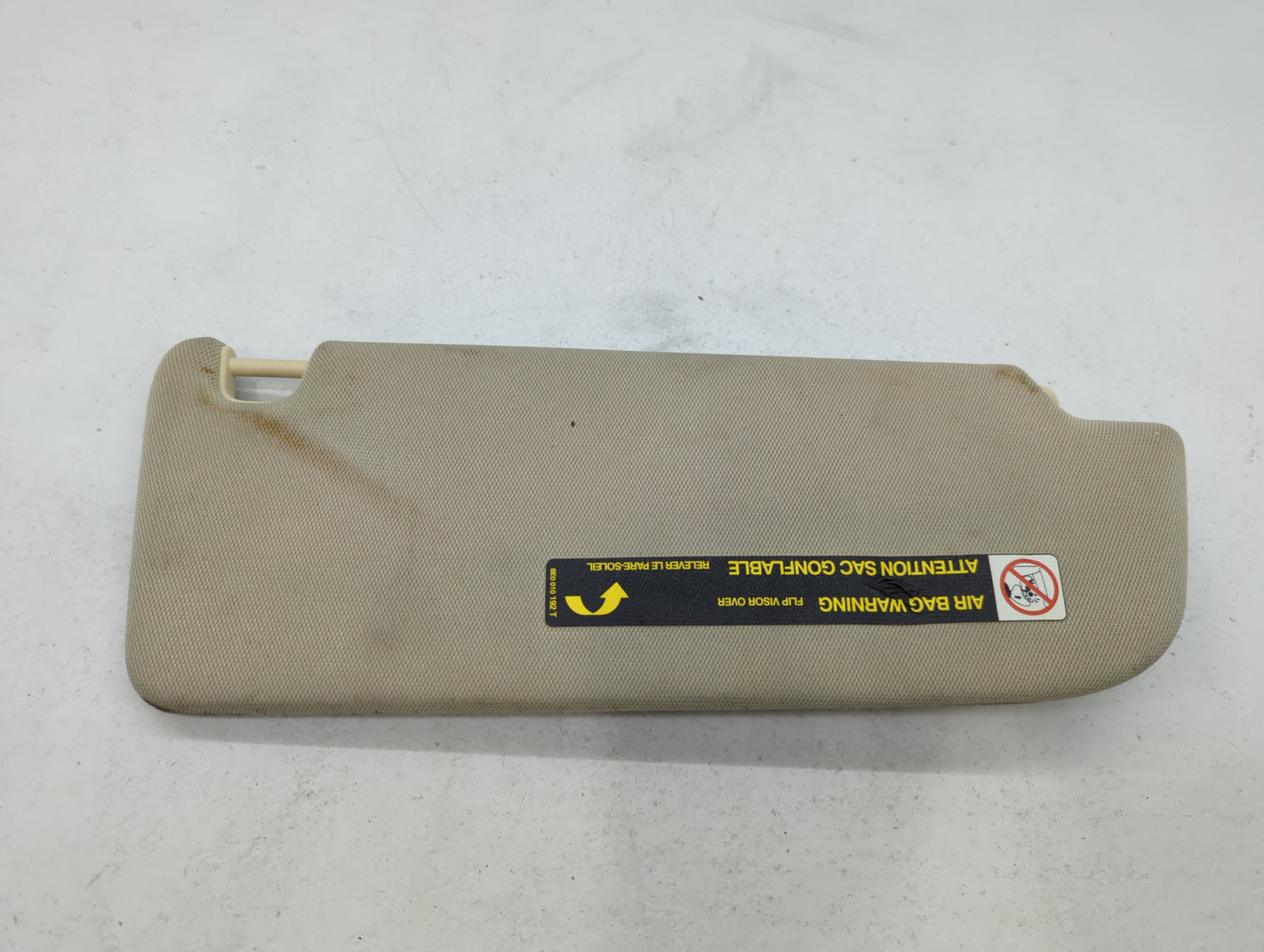 2013 Mazda 6 Sun Visor Shade Replacement Driver Left Mirror Fits OEM Used Auto Parts - Oemusedautoparts1.com