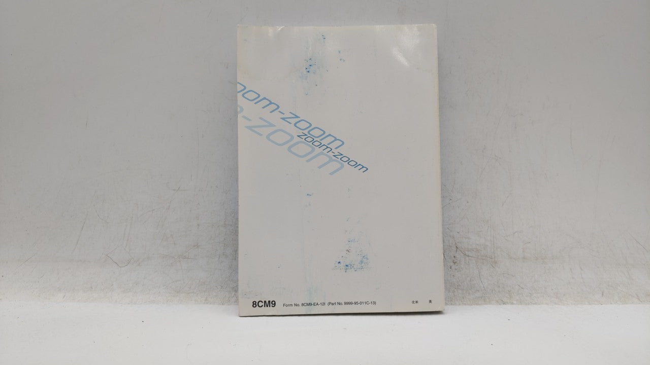 2013 Mazda Cx-9 Owners Manual Book Guide OEM Used Auto Parts - Oemusedautoparts1.com