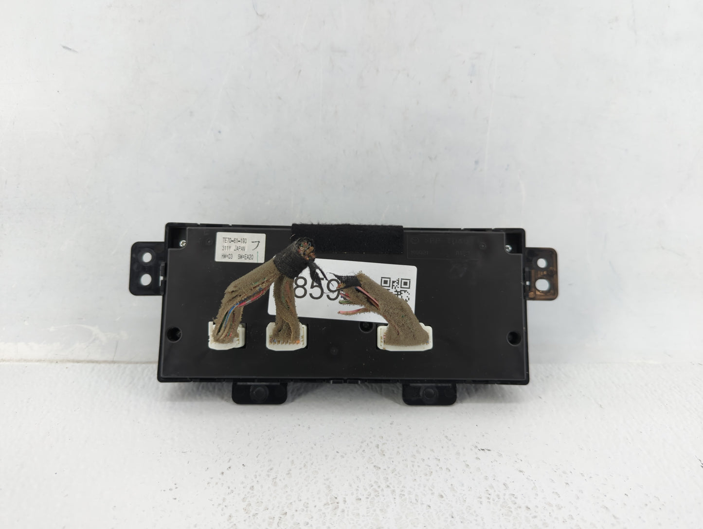 2010-2015 Mazda Cx-9 Climate Control Module Temperature AC/Heater Replacement P/N:TE70-61-190 Fits OEM Used Auto Parts - Oem