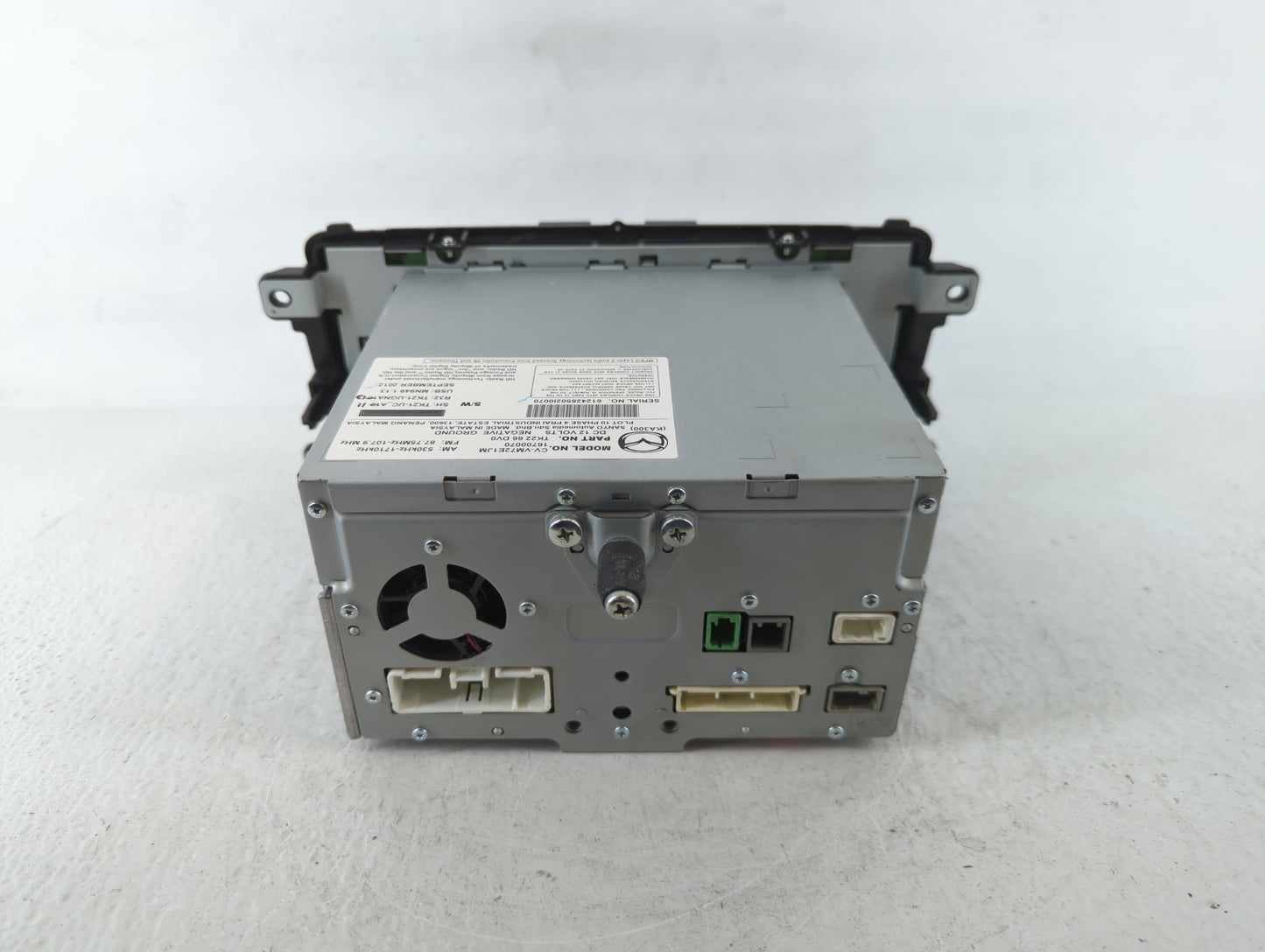 2013-2015 Mazda Cx-9 Radio AM FM Cd Player Receiver Replacement P/N:16700070 TK22 66 DV0 Fits Fits 2013 2014 2015 OEM Used A