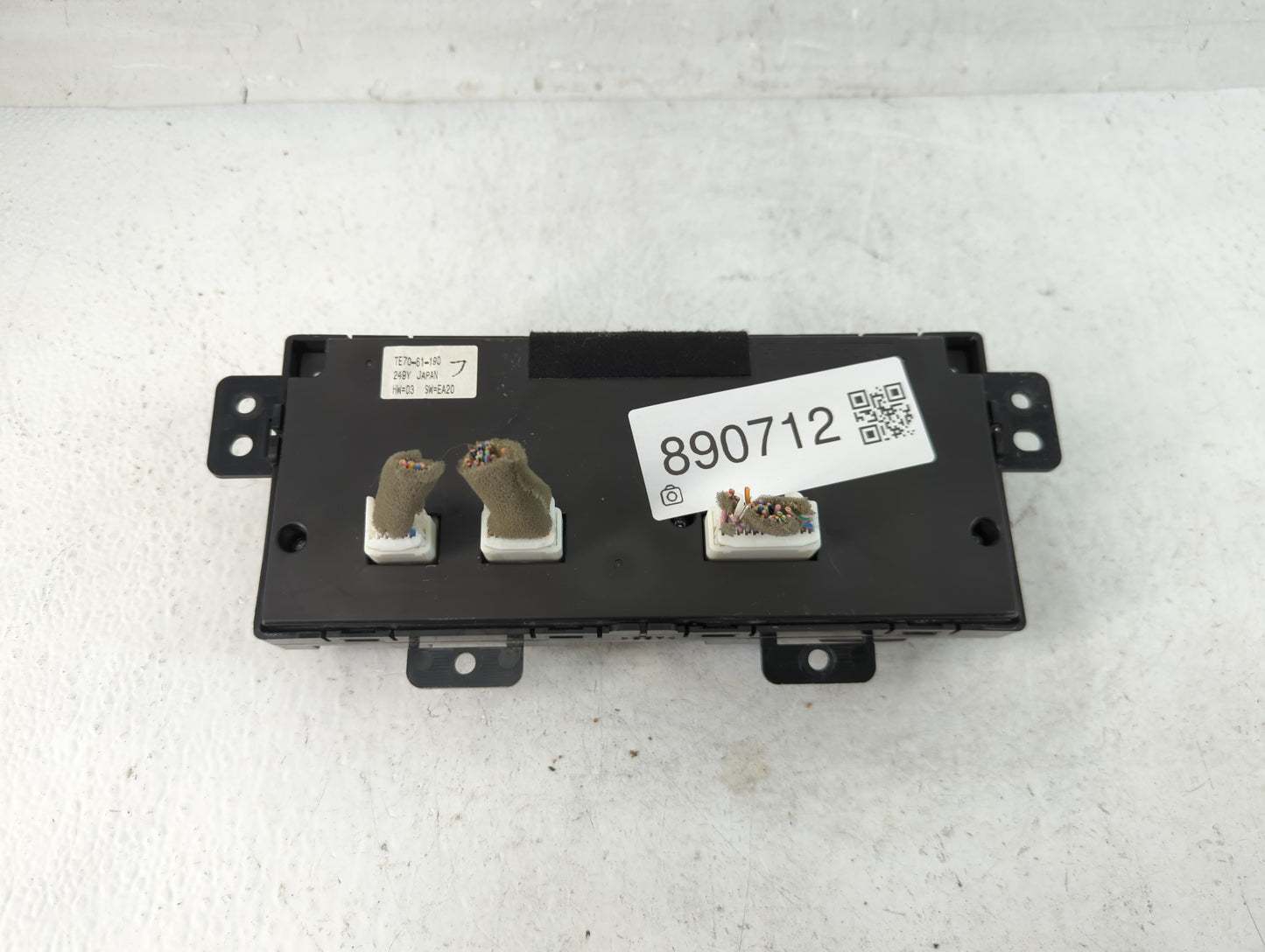2010-2015 Mazda Cx-9 Climate Control Module Temperature AC/Heater Replacement P/N:TE70-61-190 Fits OEM Used Auto Parts - Oem