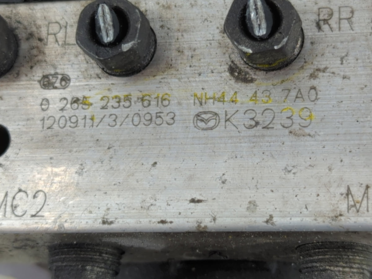 2013 Mazda Miata Anti-Lock Brake ABS Pump Module Actuator OEM P/N:NH44 43 7A0 Fits OEM Used Auto Parts - Oemusedautoparts1.c