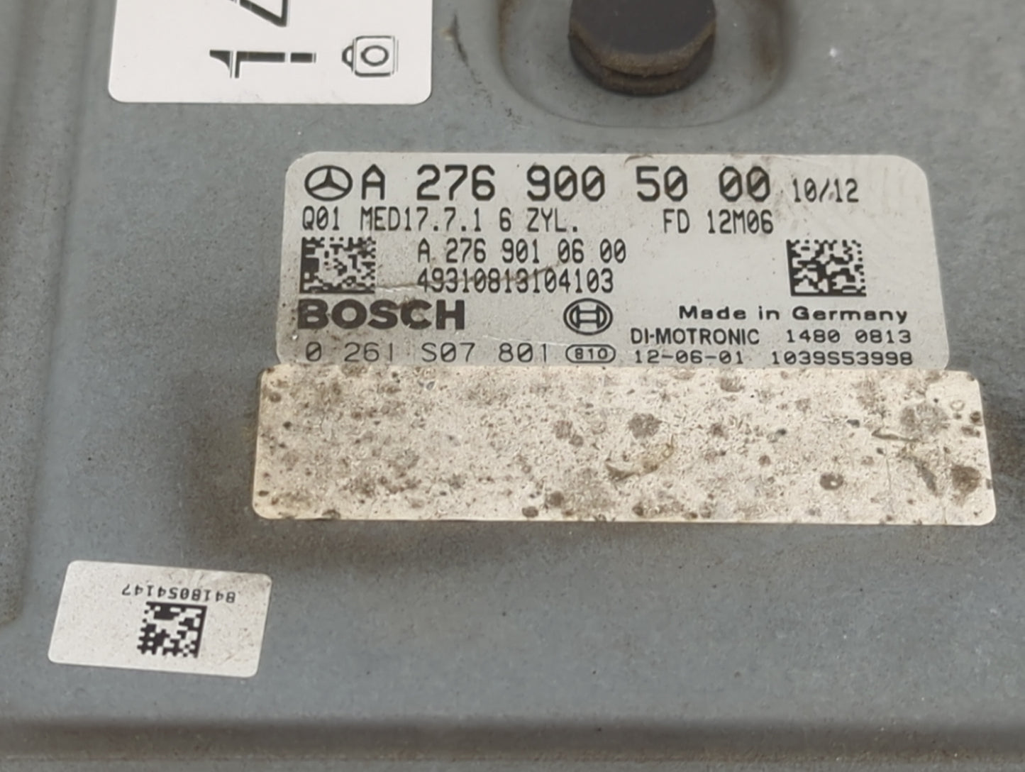 2013 Mercedes-Benz E-Class PCM Engine Control Computer ECU ECM PCU OEM P/N:A2769005000 A2769010600, 0261S07801 Fits Fits 201