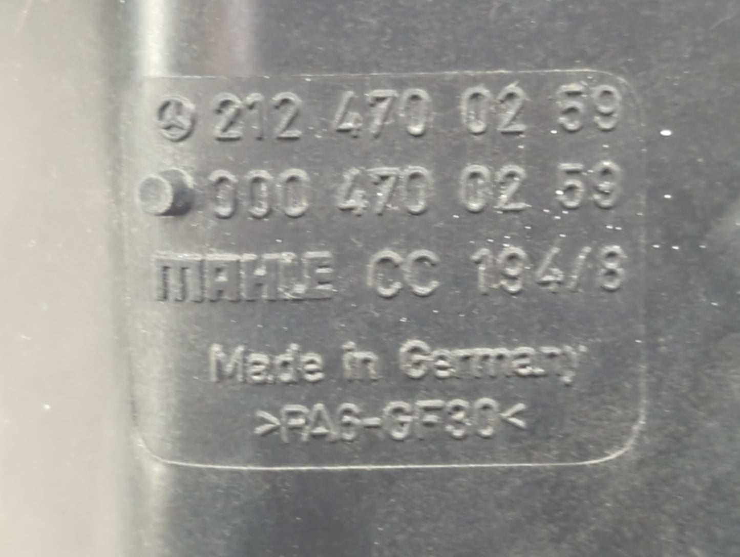 2013 Mercedes-benz E350 Fuel Vapor Charcoal Canister - Oemusedautoparts1.com