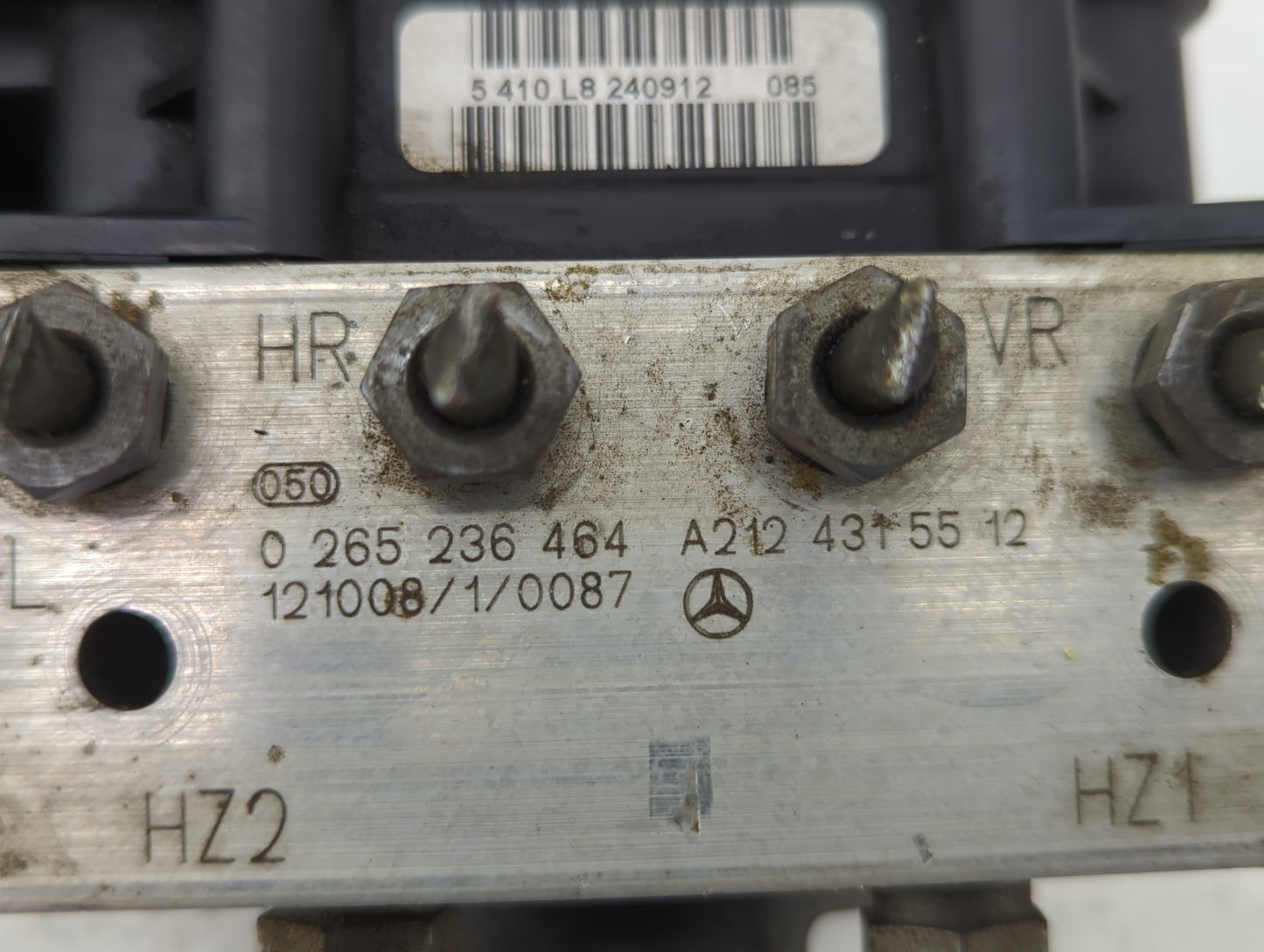 2013 Mercedes-Benz E350 ABS Pump Control Module Replacement P/N:0265236464 A2124315512, 5410L8240912 Fits Fits 2014 OEM Used