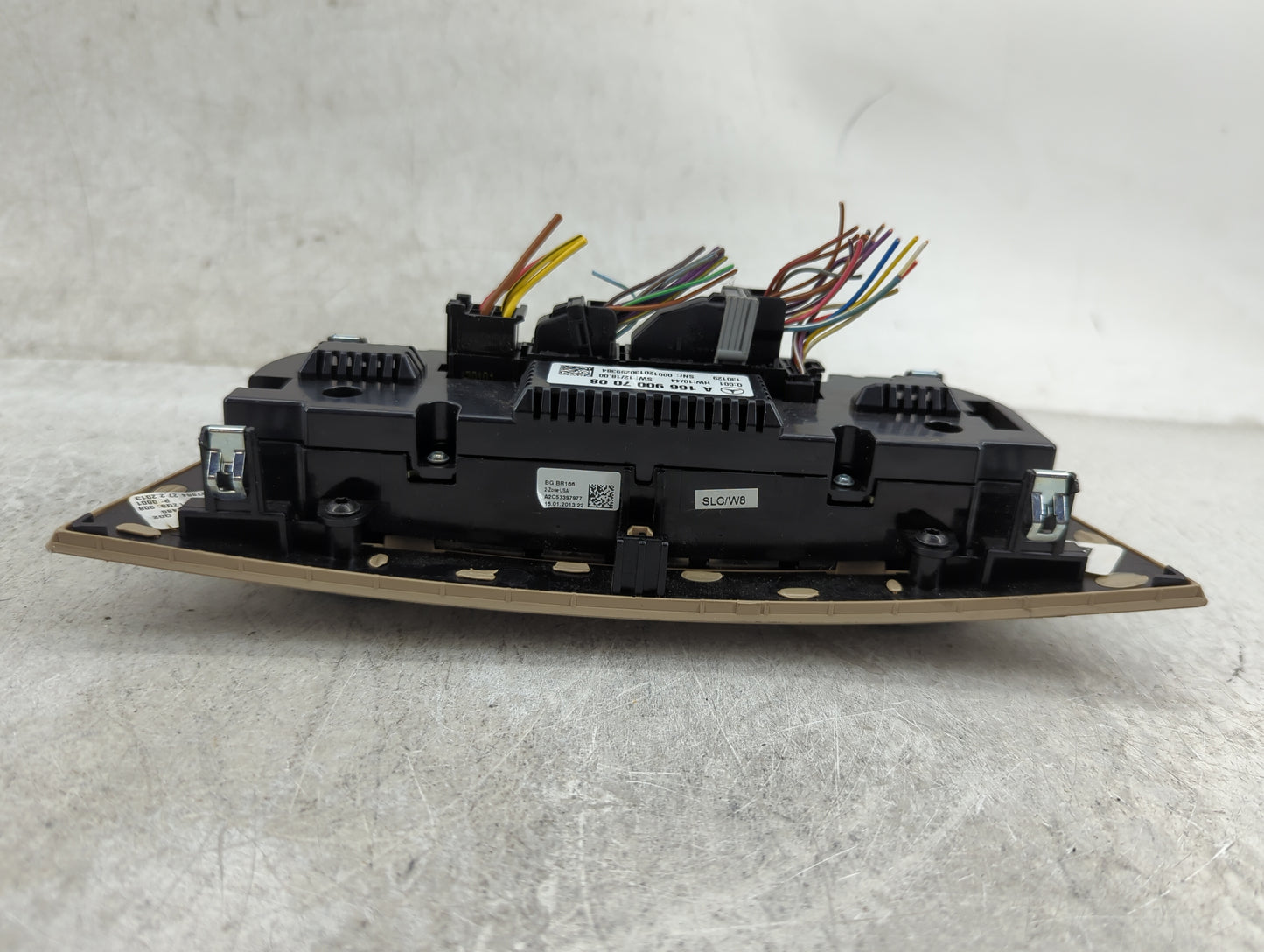 2013 Mercedes-Benz Gl450 Climate Control Module Temperature AC/Heater Replacement P/N:A 166 900 70 08 Fits OEM Used Auto Par