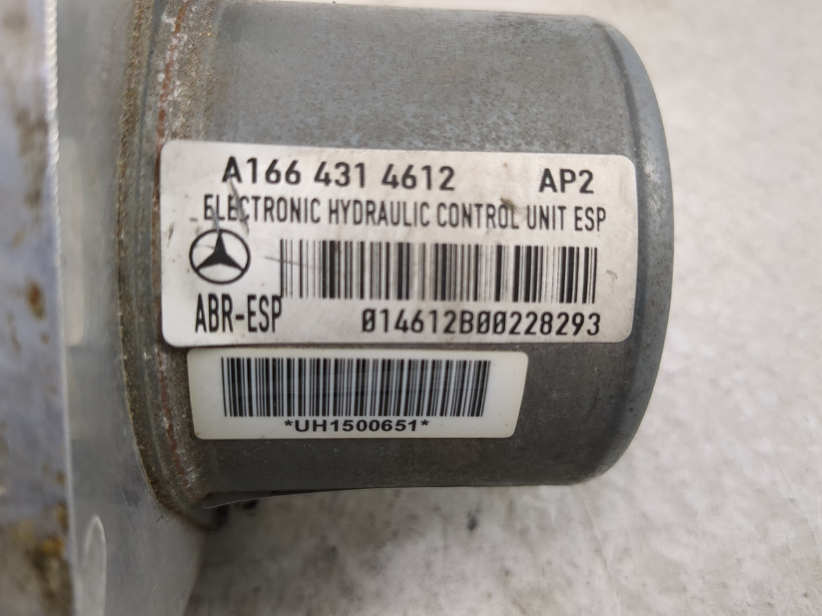 2013 Mercedes-Benz Gl450 Anti-Lock Brake ABS Pump Module Actuator OEM P/N:A1664314612 KA3121B1348AM Fits Fits 2012 OEM Used