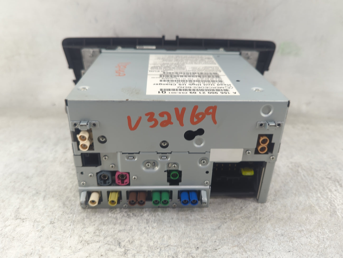 2013 Mercedes-Benz Gl450 Radio AM FM Cd Player Receiver Replacement P/N:A 1669002109 A1669019900, A1669020505 Fits OEM Used