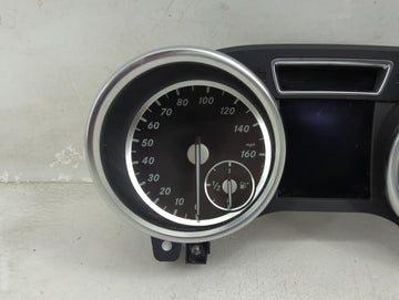 2013 Mercedes-Benz Ml350 Instrument Cluster Speedometer Gauges P/N:A1669003106 0263683115, A1669017401, A1669022003 Miles:63K Fits OEM Used Auto Parts