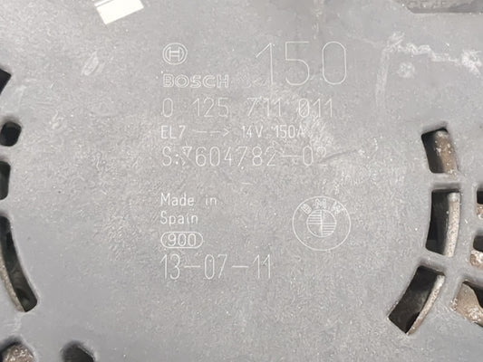 2009-2014 Mini Cooper Alternator Replacement Generator Charging Assembly Engine OEM P/N:0 125 711 011 Fits OEM Used Auto Parts