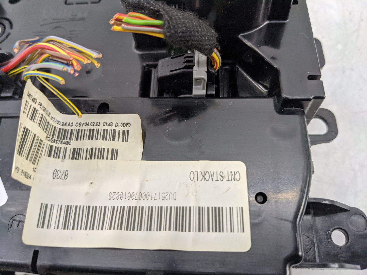 2011-2014 Mini Cooper Climate Control Module Temperature AC/Heater Replacement Fits Fits 2011 2012 2013 2014 OEM Used Auto P