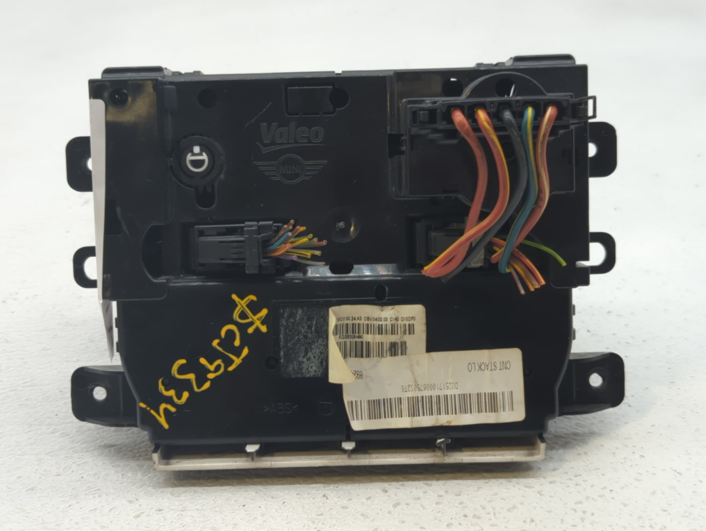 2013-2014 Mini Cooper Climate Control Module Temperature AC/Heater Replacement Fits Fits 2013 2014 OEM Used Auto Parts - Oem