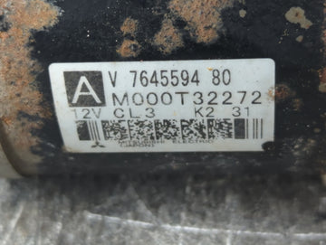 2011-2016 Mini Cooper Countryman Car Starter Motor Solenoid OEM P/N:7645594 M000T32272 Fits OEM Used Auto Parts