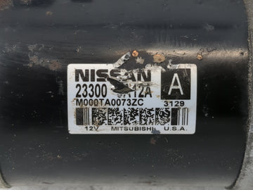 2013-2014 Nissan Altima Car Starter Motor Solenoid OEM P/N:23300-3A12A Fits Fits 2013 2014 2017 OEM Used Auto Parts