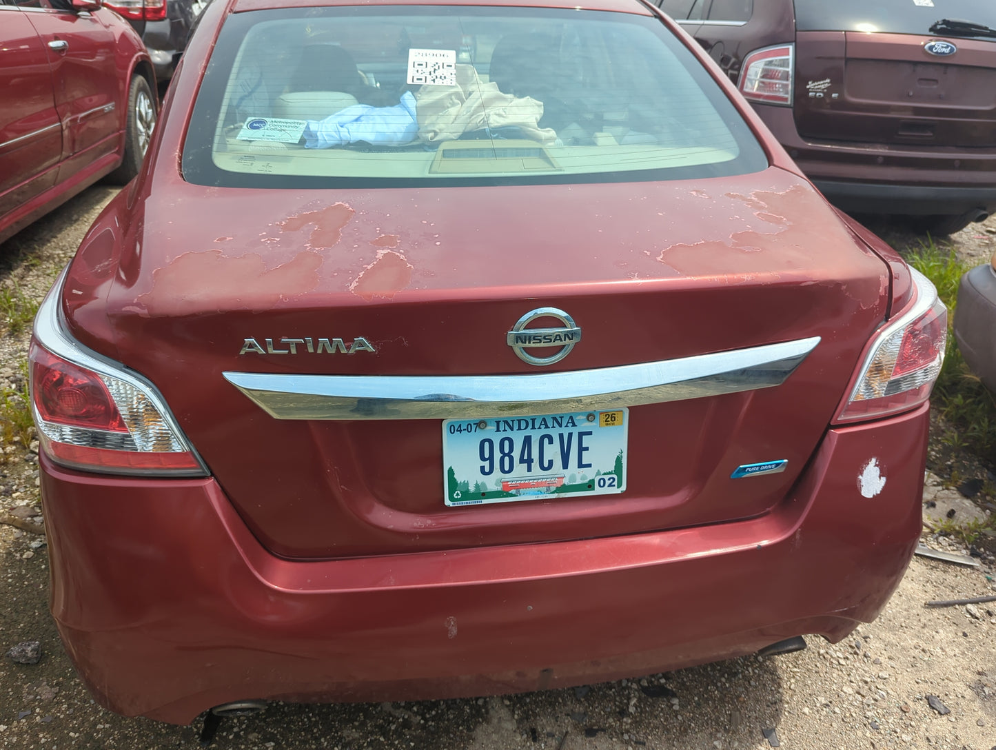 2013-2015 Nissan Altima Trunk/decklid/hatch/tailgate Oem - Oemusedautoparts1.com