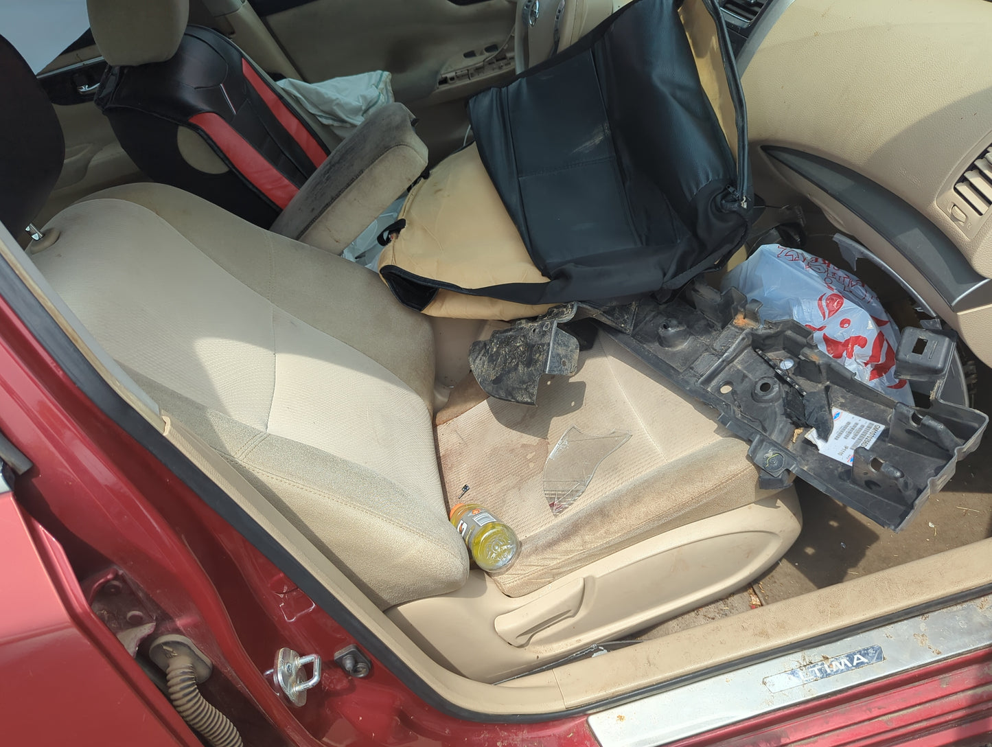 2013-2013 Nissan Altima Passenger Front Seat Oem Beige - Oemusedautoparts1.com