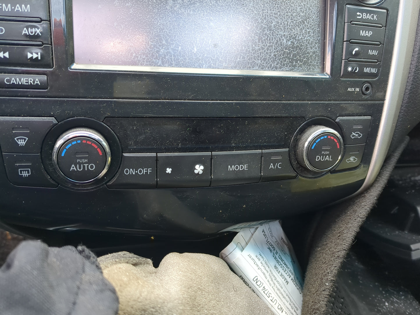 2013-2015 Nissan Altima Climate Control Module Temperature AC/Heater Replacement Fits Fits 2013 2014 2015 OEM Used Auto Part