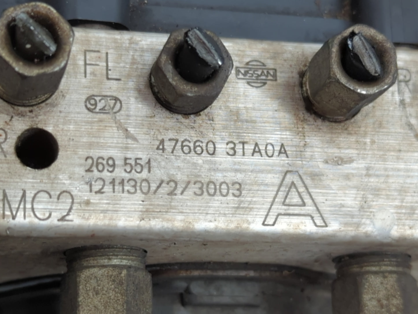 2013-2015 Nissan Altima ABS Pump Control Module Replacement P/N:47660 3TA0A Fits Fits 2013 2014 2015 OEM Used Auto Parts - O