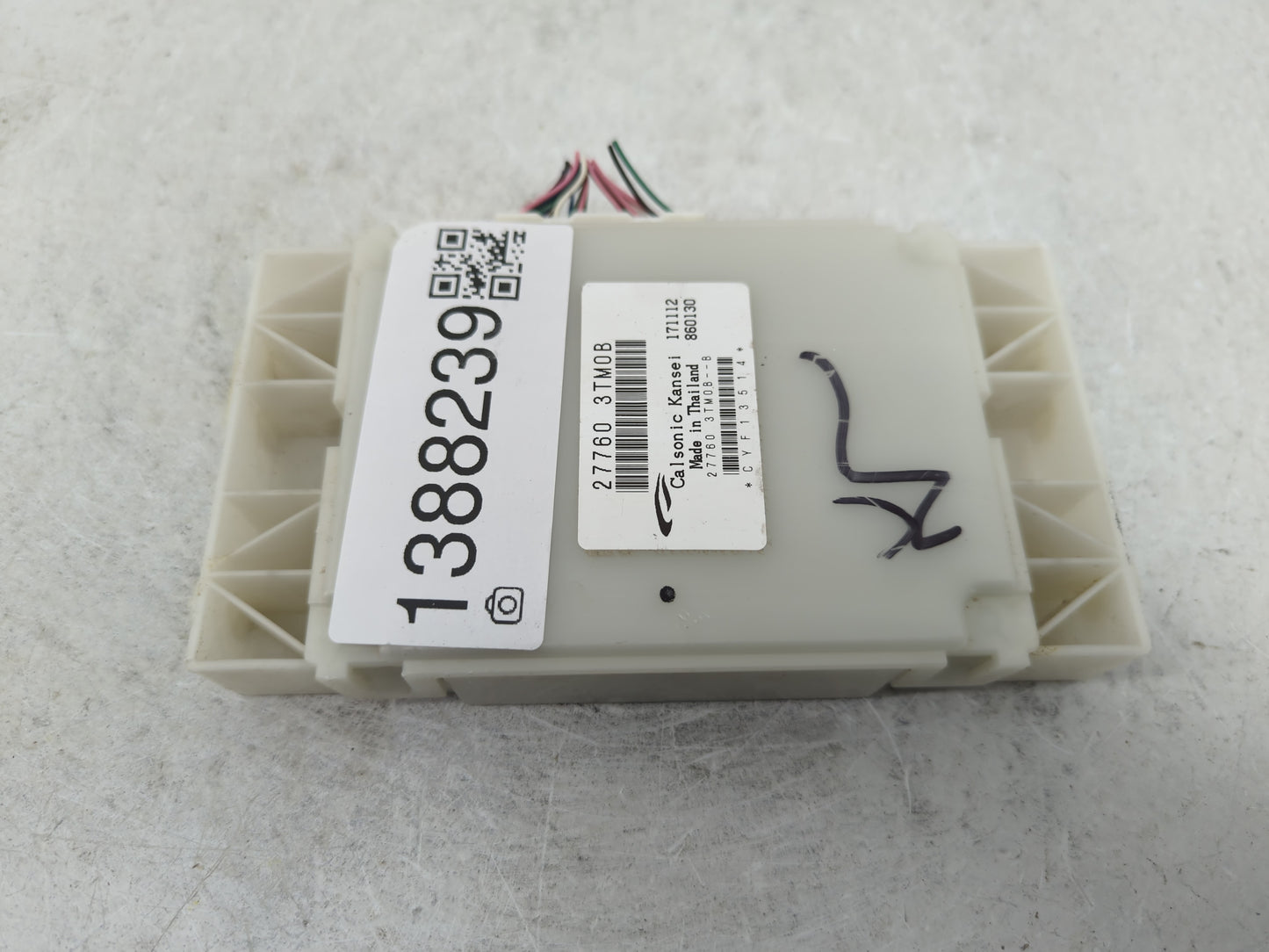 2013-2013 Nissan Altima Temperature Control Module 277603tm0b - Oemusedautoparts1.com