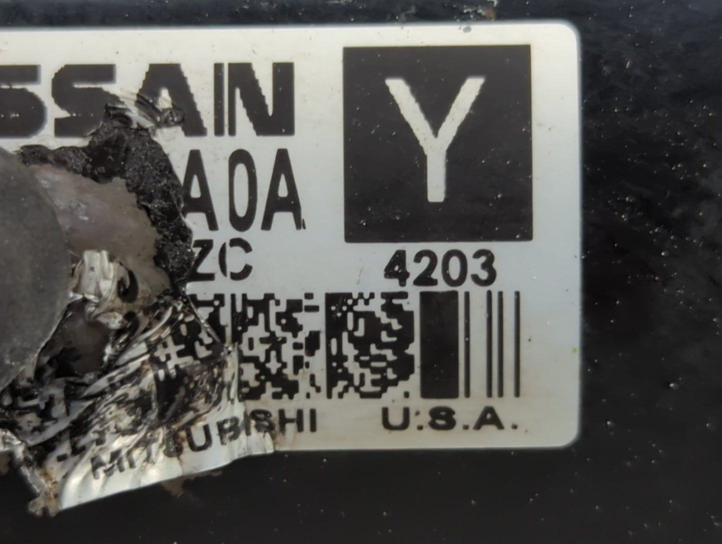 2007-2013 Nissan Altima Car Starter Motor Solenoid OEM Fits Fits 2007 2008 2009 2010 2011 2012 2013 OEM Used Auto Parts - Oe