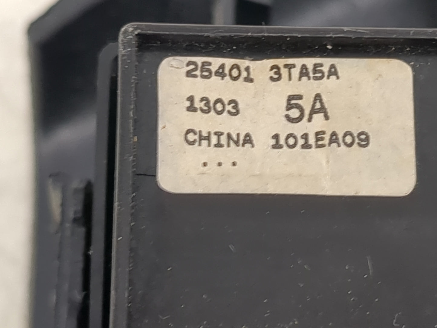 2013-2018 Nissan Altima Master Power Window Switch Replacement Driver Side Left P/N:25401 3TA5A Fits OEM Used Auto Parts - O