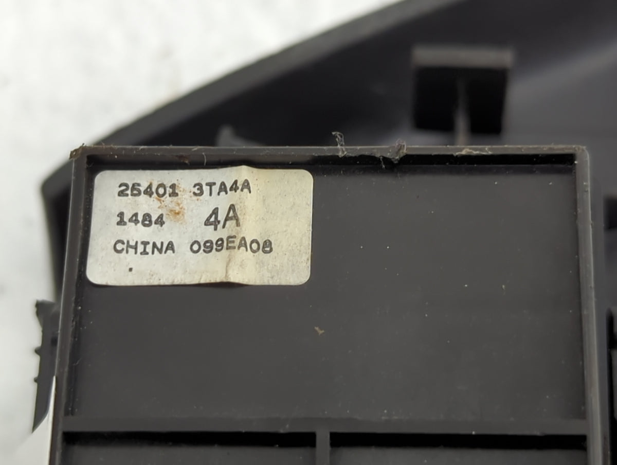 2013-2018 Nissan Altima Master Power Window Switch Replacement Driver Side Left P/N:25401 3TA4A Fits OEM Used Auto Parts - O