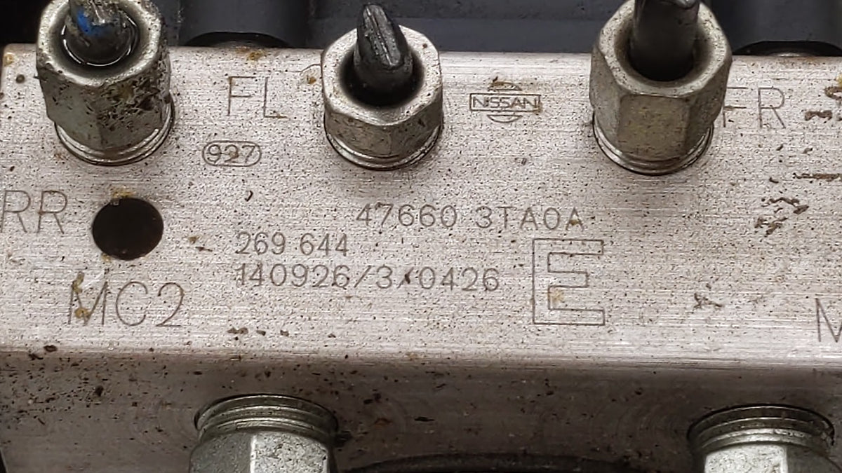 2013-2015 Nissan Altima Anti-Lock Brake ABS Pump Module Actuator OEM P/N:47660 3TA0A Fits Fits 2013 2014 2015 OEM Used Auto
