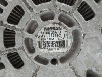 2013-2017 Nissan Altima Alternator Replacement Generator Charging Assembly Engine OEM P/N:23100 3TA1A 23100 3TA1B Fits OEM Used Auto Parts