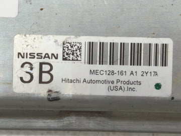 2013-2014 Nissan Altima PCM Engine Control Computer ECU ECM PCU OEM P/N:MEC128-161 A1 MEC128-150 E1 Fits Fits 2013 2014 OEM Used Auto Parts