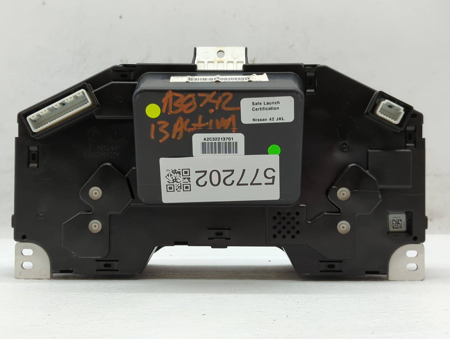 2013 Nissan Altima Instrument Cluster Speedometer Gauges P/N:24810 3TA0C Fits OEM Used Auto Parts - Oemusedautoparts1.com